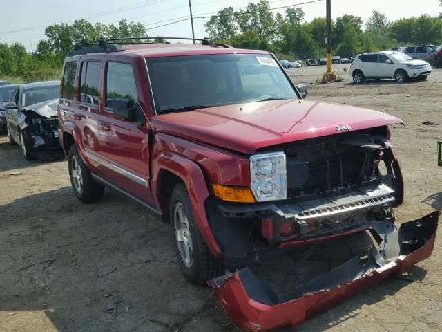1J4RG4GT1AC131636 - 2010 JEEP COMMANDER Qırmızı foto 1