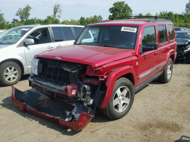 1J4RG4GT1AC131636 - 2010 JEEP COMMANDER Qırmızı foto 2