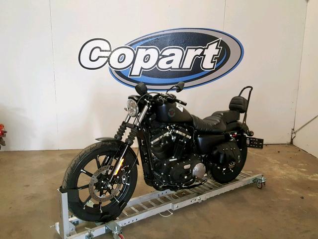 1HD4LE210KC400491 - 2019 HARLEY-DAVIDSON XL883 N BLACK photo 2