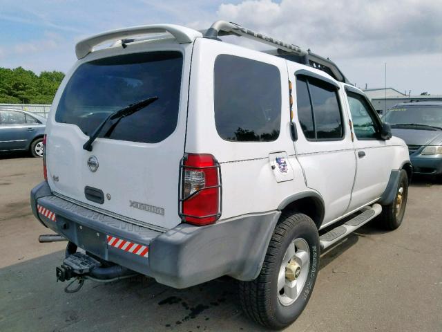 5N1ED28Y92C528472 - 2002 NISSAN XTERRA XE WHITE photo 4