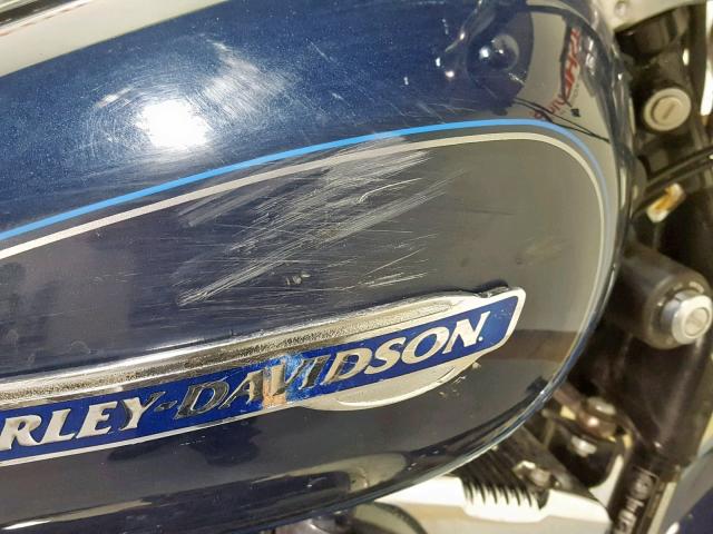 1HD1CT3389K402741 - 2009 HARLEY-DAVIDSON XL1200 C BLUE photo 14