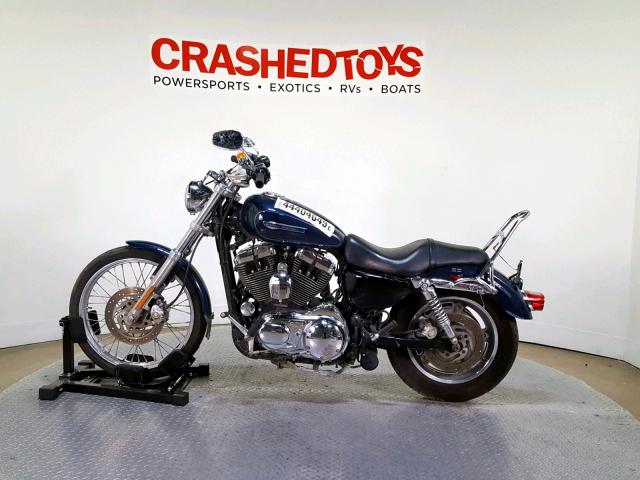 1HD1CT3389K402741 - 2009 HARLEY-DAVIDSON XL1200 C BLUE photo 5