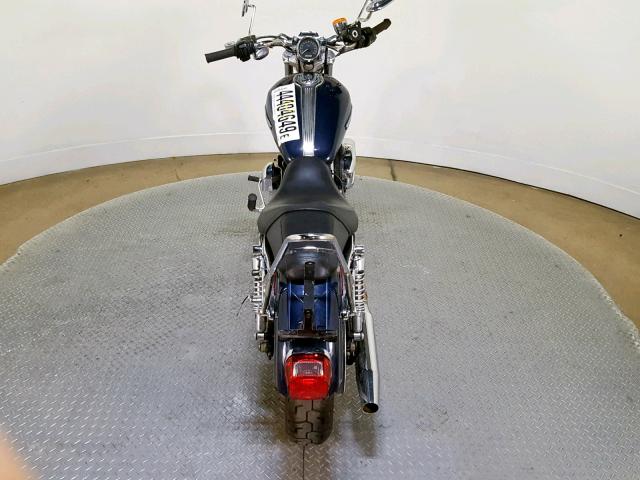 1HD1CT3389K402741 - 2009 HARLEY-DAVIDSON XL1200 C BLUE photo 9