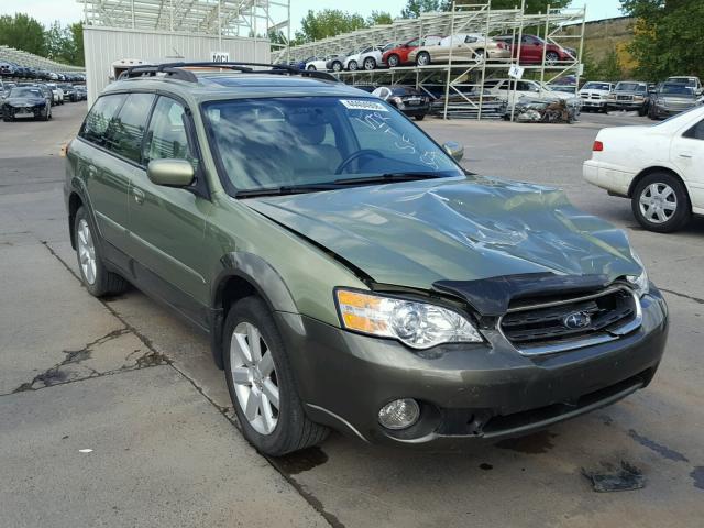 4S4BP62C766325826 - 2006 SUBARU LEGACY OUT GREEN photo 1