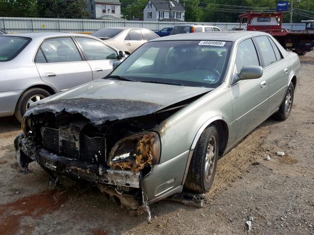 1G6KD54Y75U191834 - 2005 CADILLAC DEVILLE GREEN photo 2