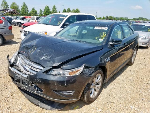 1FAHP2EW2BG177558 - 2011 FORD TAURUS SEL BLACK photo 2