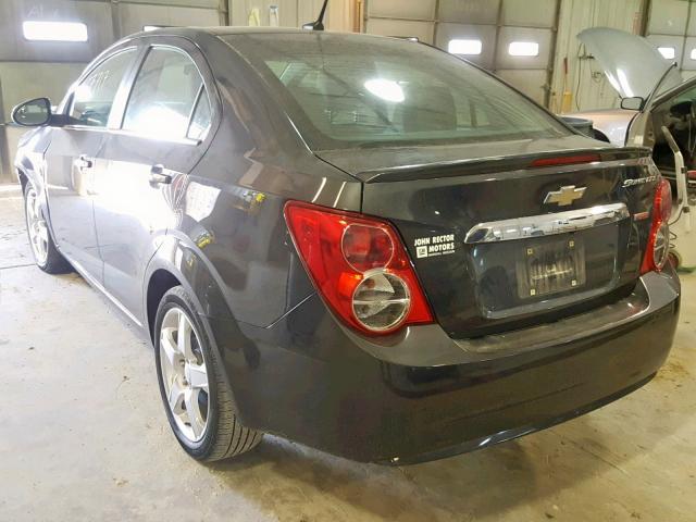 1G1JE5SB7E4102938 - 2014 CHEVROLET SONIC LTZ GRAY photo 3