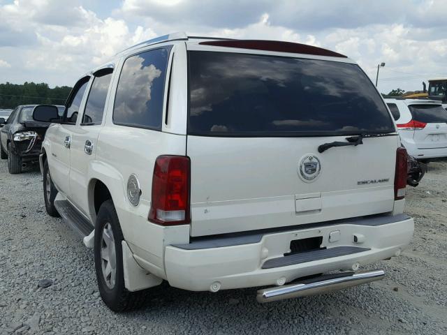 1GYEK63NX3R139573 - 2003 CADILLAC ESCALADE L WHITE photo 3