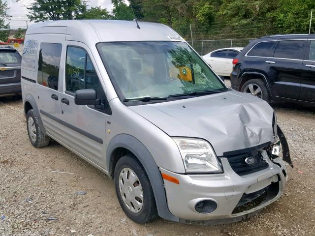 NM0LS6BN6DT142938 - 2013 FORD TRANSIT CO SILVER photo 1