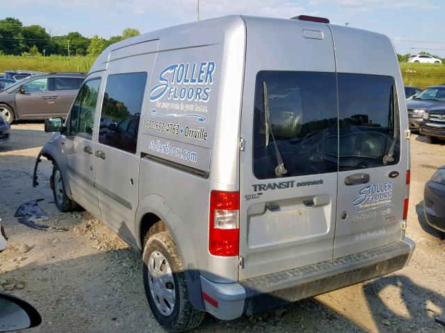 NM0LS6BN6DT142938 - 2013 FORD TRANSIT CO SILVER photo 3