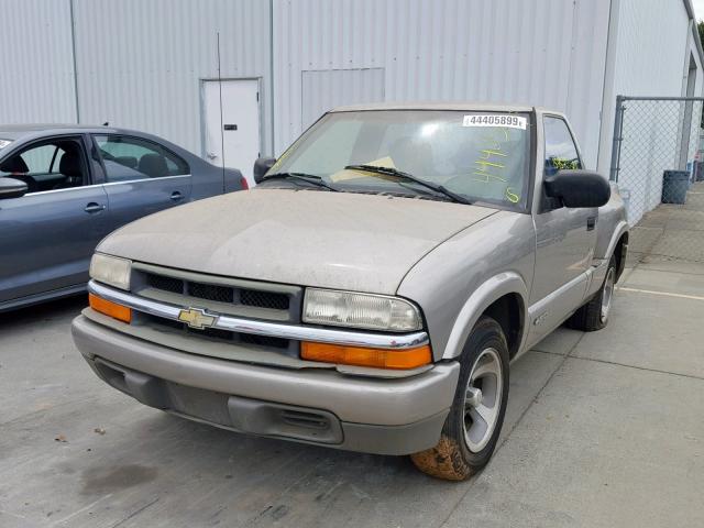 1GCCS1449X8156396 - 1999 CHEVROLET S TRUCK S1 TAN photo 2