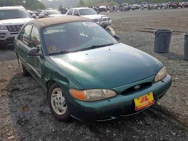 3FAFP13P51R136619 - 2001 FORD ESCORT GREEN photo 1