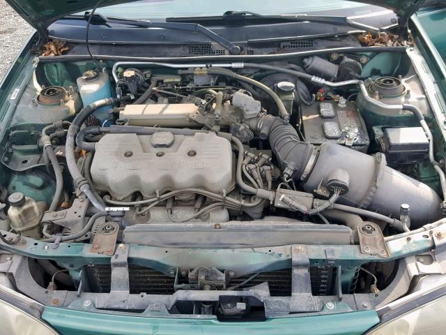 3FAFP13P51R136619 - 2001 FORD ESCORT GREEN photo 7