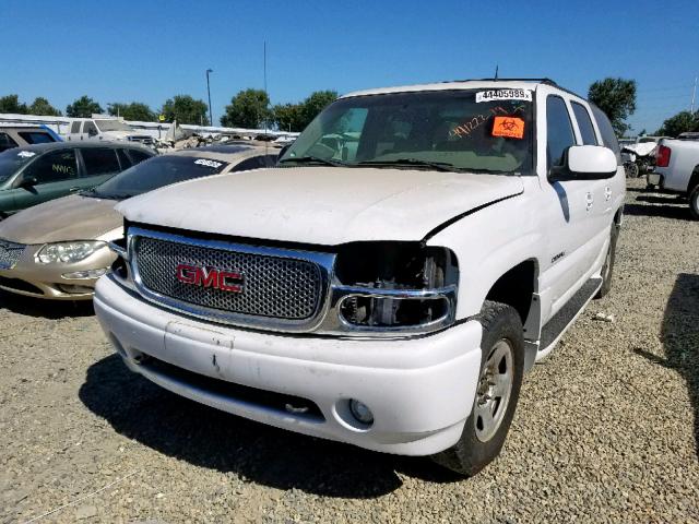 1GKFK66U52J222357 - 2002 GMC DENALI XL WHITE photo 2