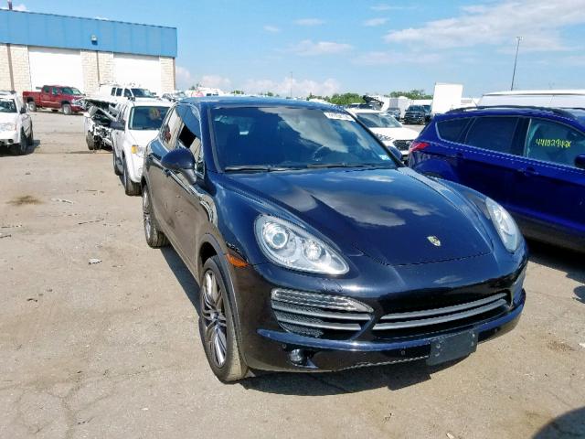 WP1AB2A20CLA40719 - 2012 PORSCHE CAYENNE S BLACK photo 1