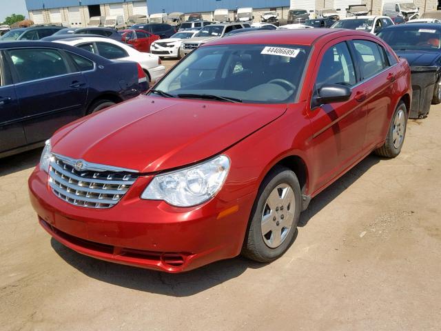 1C3CC4FB9AN222680 - 2010 CHRYSLER SEBRING TO MAROON photo 2