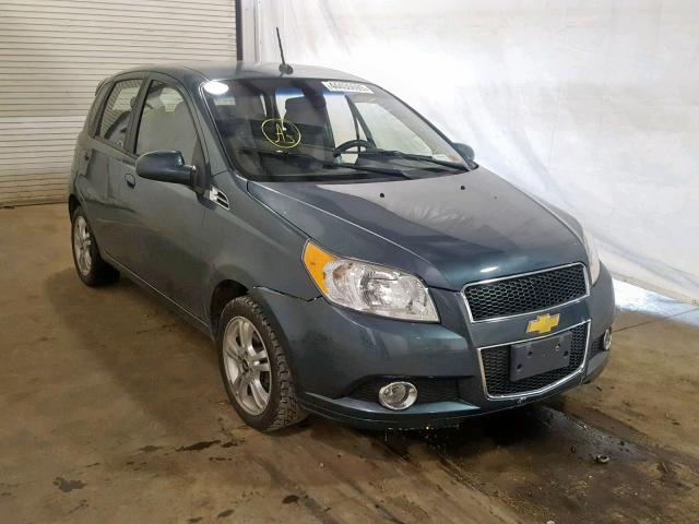 KL1TG6DE1BB133639 - 2011 CHEVROLET AVEO LT BLUE photo 1