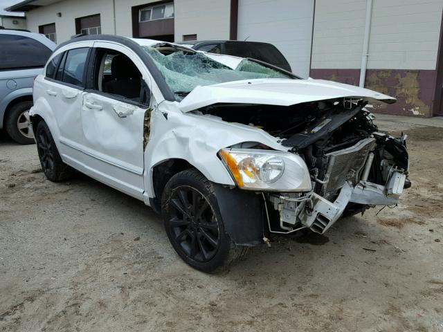 1B3CB5HA8BD233381 - 2011 DODGE CALIBER HE WHITE photo 1