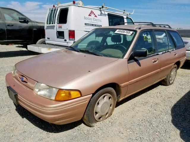 3FARP15J0RR147674 - 1994 FORD ESCORT LX TAN photo 2