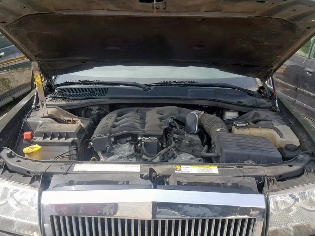 2C3KK53G66H107247 - 2006 CHRYSLER 300 TOURIN BLACK photo 7