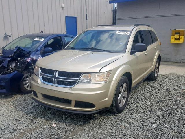 3D4PG4FB1BT508044 - 2011 DODGE JOURNEY EX GOLD photo 2