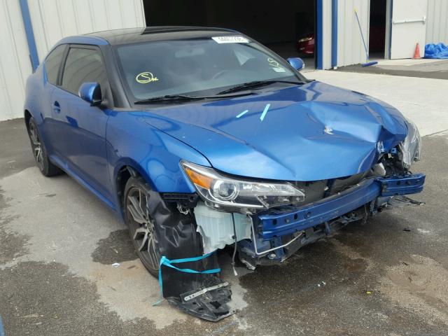 JTKJF5C70FJ006854 - 2015 TOYOTA SCION TC 蓝色 照片 1