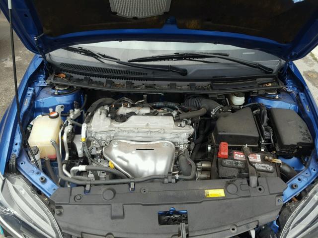 JTKJF5C70FJ006854 - 2015 TOYOTA SCION TC 蓝色 照片 7