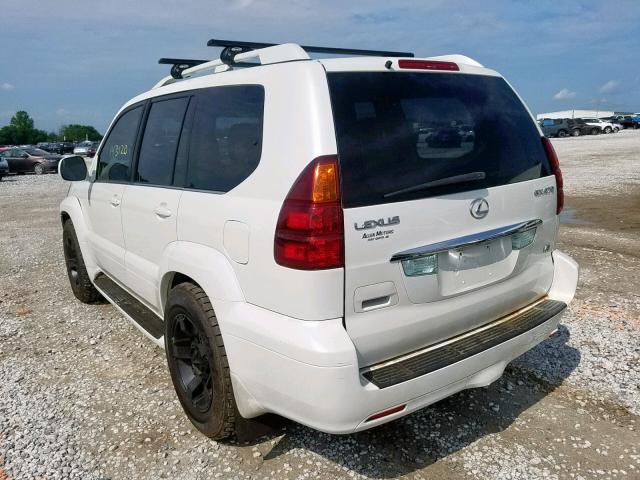 JTJBT20X860100426 - 2006 LEXUS GX 470 WHITE photo 3