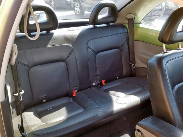 3VWCP21C82M403122 - 2002 VOLKSWAGEN NEW BEETLE მწვანე ფოტო 6