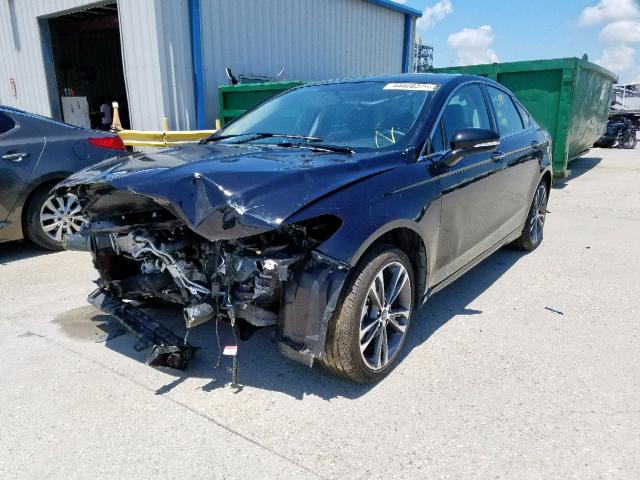 3FA6P0D93KR120849 - 2019 FORD FUSION TIT BLACK photo 2