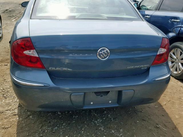 2G4WC582X71147666 - 2007 BUICK LACROSSE C BLUE photo 9