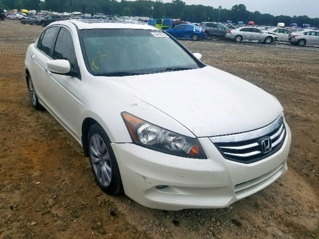 1HGCP3F82BA011524 - 2011 HONDA ACCORD EXL WHITE photo 1