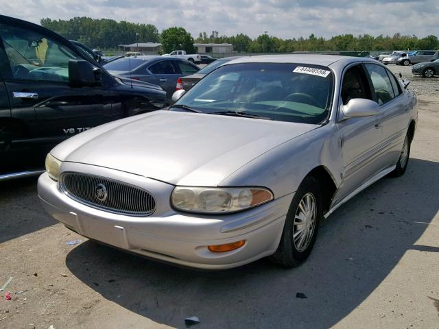 1G4HP54K724148497 - 2002 BUICK LESABRE CU GRAY photo 2