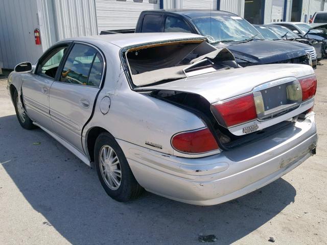 1G4HP54K724148497 - 2002 BUICK LESABRE CU GRAY photo 3