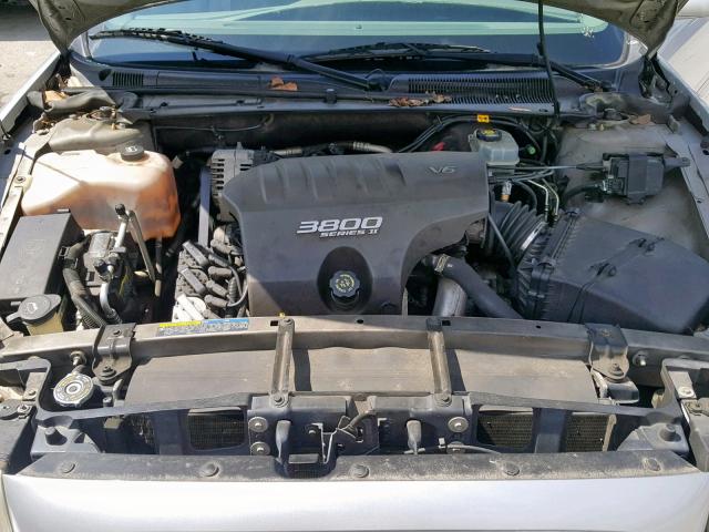 1G4HP54K724148497 - 2002 BUICK LESABRE CU GRAY photo 7