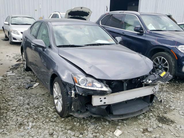 JTHCF5C24C5055546 - 2012 LEXUS IS 250 GRAY photo 1