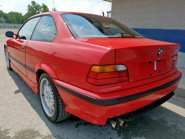 WBSBF9320SEH04340 - 1995 BMW M3 RED photo 3