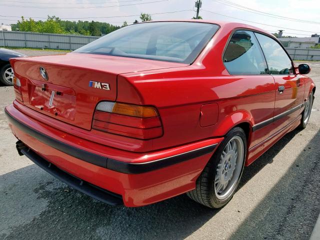 WBSBF9320SEH04340 - 1995 BMW M3 RED photo 4
