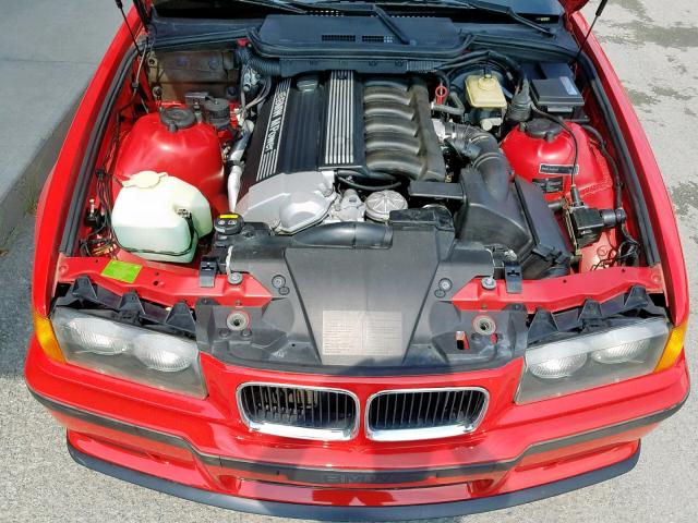 WBSBF9320SEH04340 - 1995 BMW M3 RED photo 7