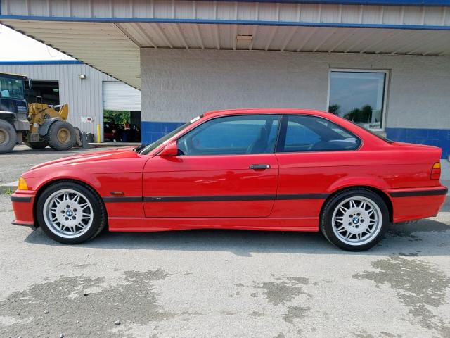 WBSBF9320SEH04340 - 1995 BMW M3 RED photo 9