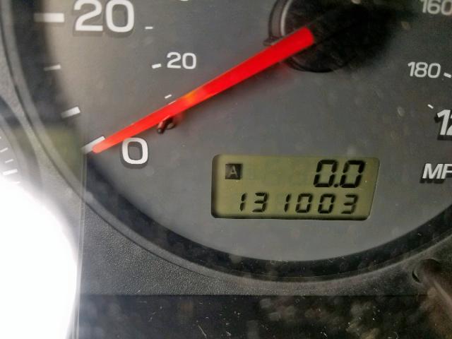 JF1SF65541H758057 - 2001 SUBARU FORESTER S MAROON photo 8