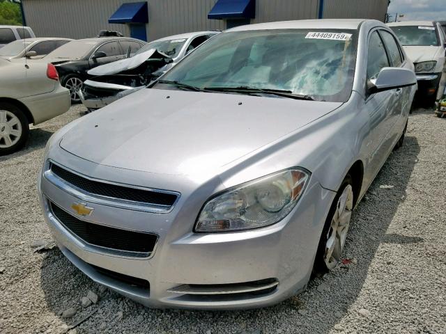 1G1ZC5EU7CF254256 - 2012 CHEVROLET MALIBU 1LT 银色 照片 2