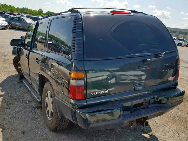 1GKEK63U44J311940 - 2004 GMC YUKON DENA GREEN photo 3