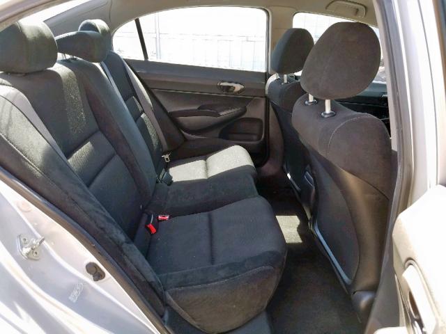 2HGFA16659H332969 - 2009 HONDA CIVIC LX-S Gümüş foto 6