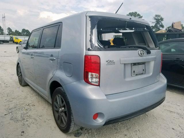 JTLZE4FE3DJ039625 - 2013 TOYOTA SCION XB 银色 照片 3