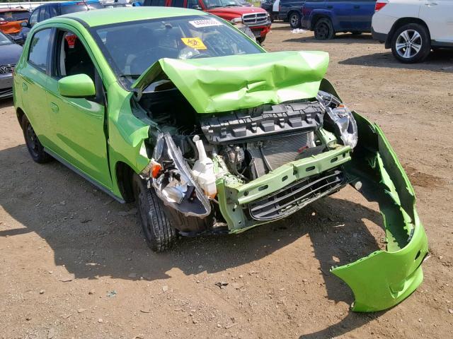 ML32A3HJ8FH006436 - 2015 MITSUBISHI MIRAGE DE GREEN photo 1