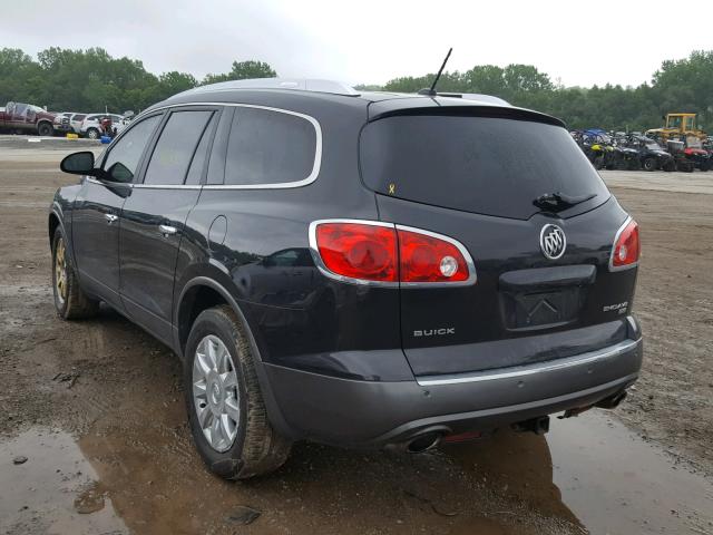 5GAKRCED4BJ407930 - 2011 BUICK ENCLAVE CX BLACK photo 3