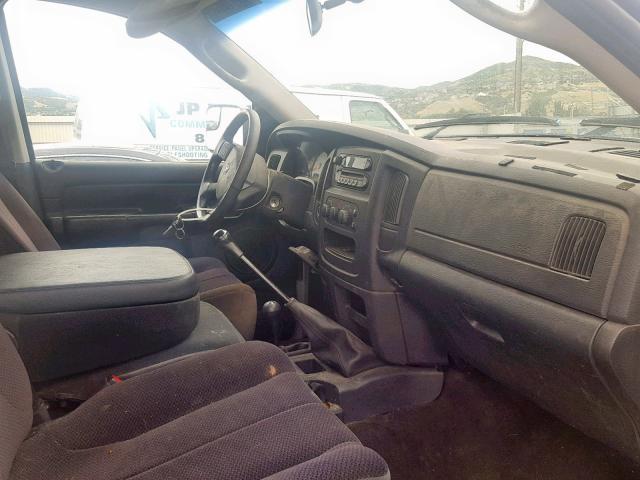 3D7KS28C95G861358 - 2005 DODGE RAM 2500 S Bej foto 5