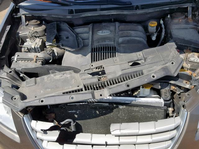 4S4WX98DX84411231 - 2008 SUBARU TRIBECA LI BROWN photo 7