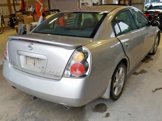 1N4BL11E03C175065 - 2003 NISSAN ALTIMA SE GRAY photo 4